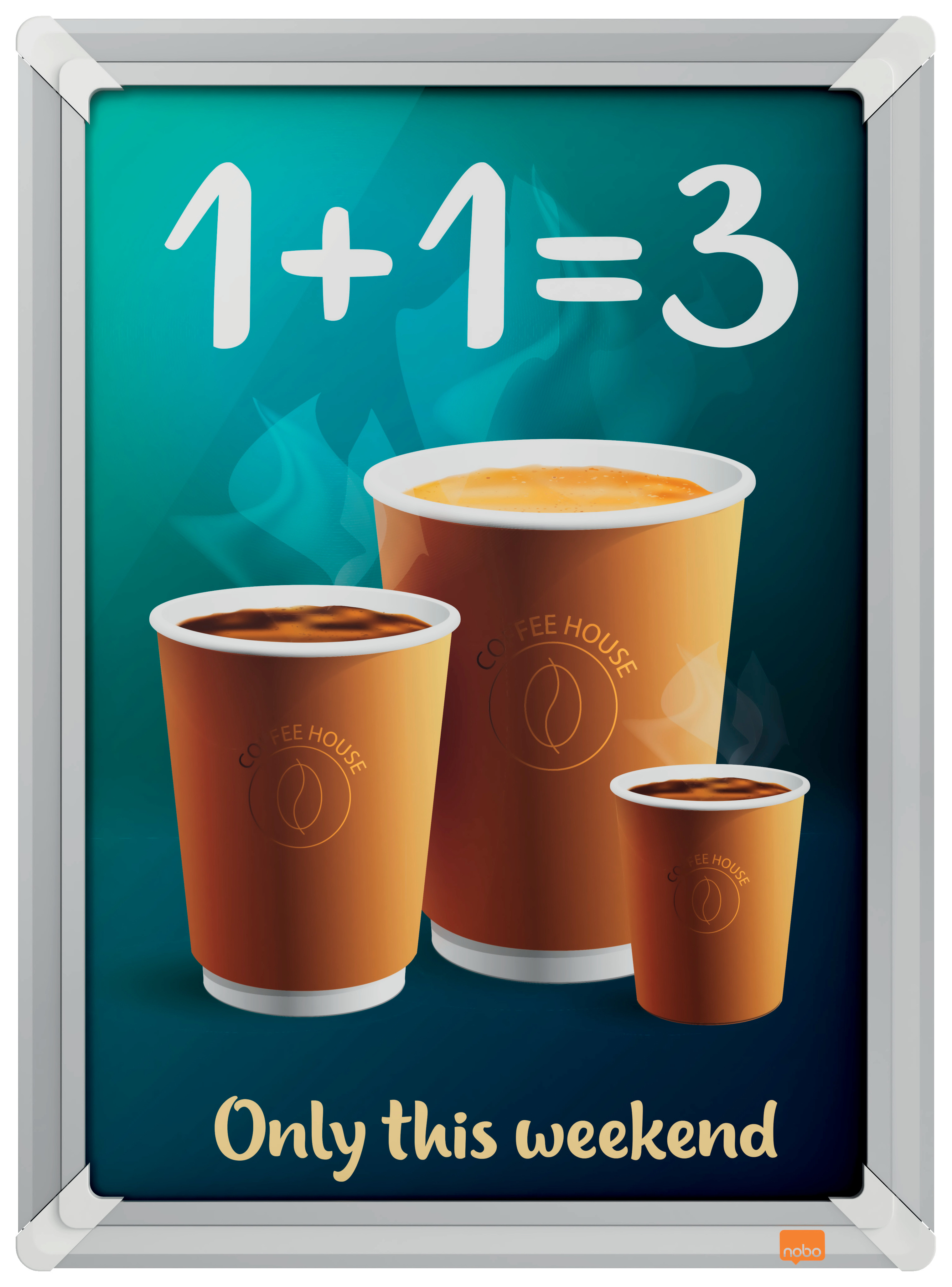 BildePlakatramme Premium Plus A3 Aluminium