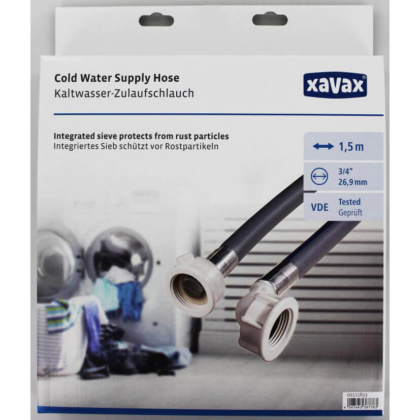 XAVAX Cold Water Supply Hose 1.5 m
