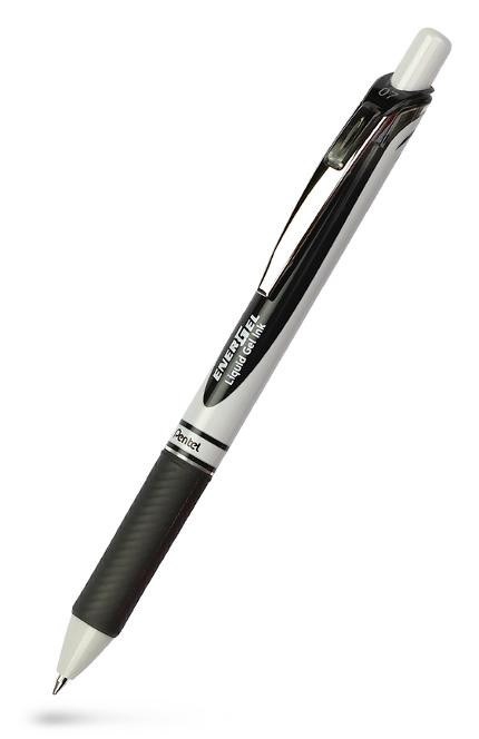 BildeGeleroller Pentel Energel Bl77E 0,7 Sort