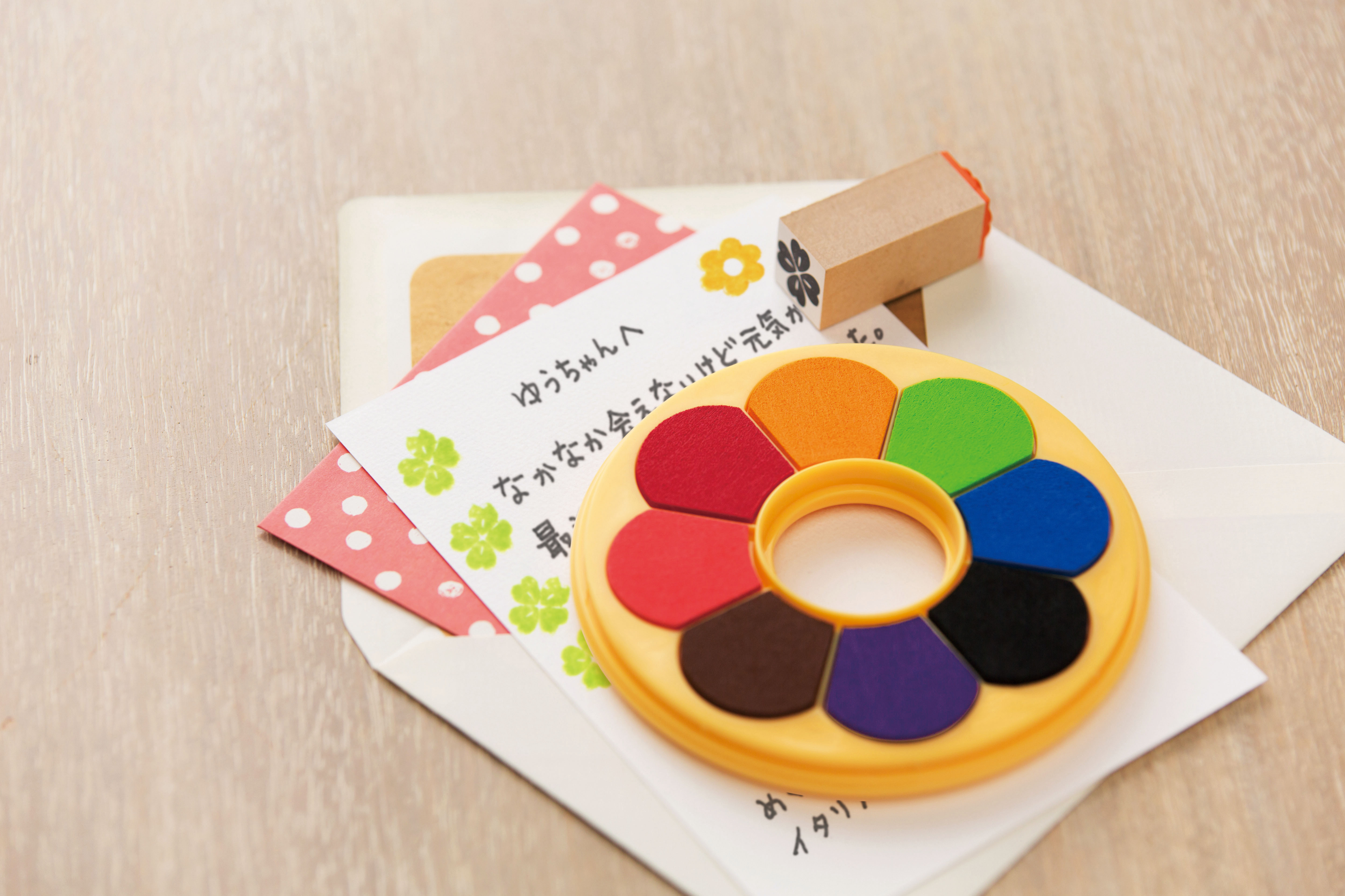 Irodori Pad Stamp pad set Donut