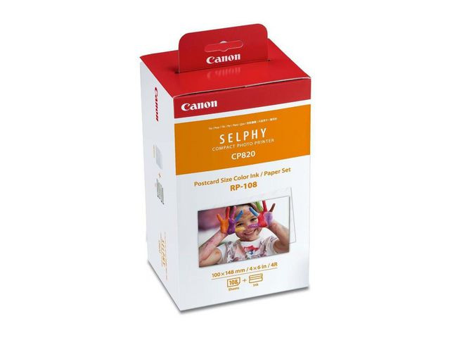 BildeRP-108 color ink/Paper set Canon Selphy-Set 