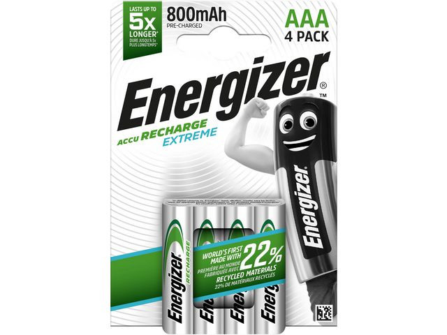BildeEnergizer Rech Extreme AAA 800 mAh (4-pack)