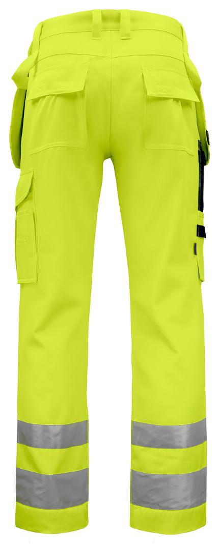 Bukse Projob Hv. 6531 Hivis D112 Gul/Sor