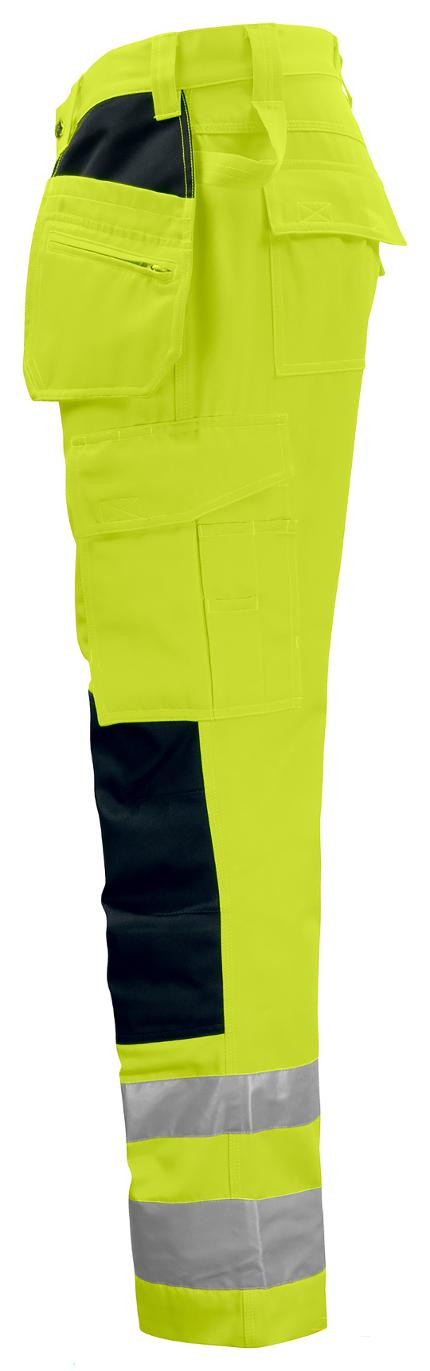Bukse Projob Hv. 6531 Hivis D112 Gul/Sor