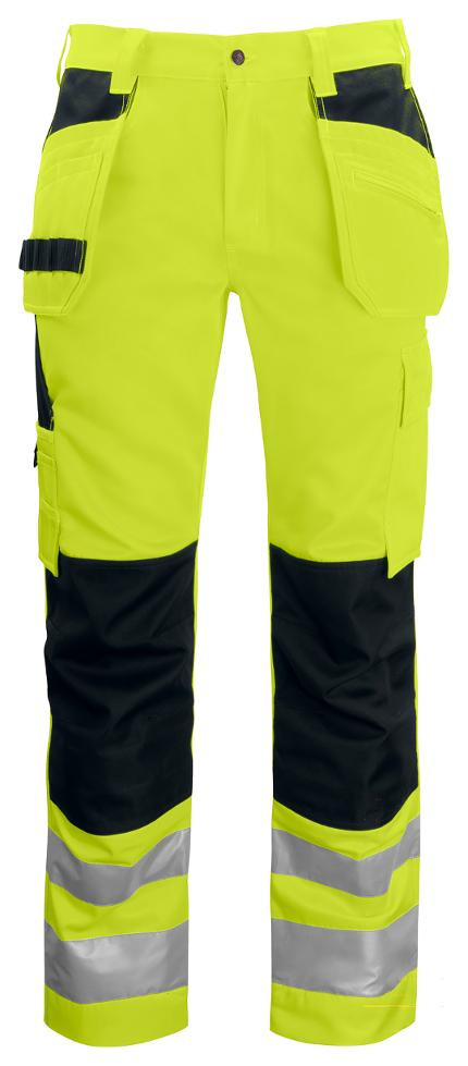 BildeBukse Projob Hv. 6531 Hivis C44 Gul/Sort
