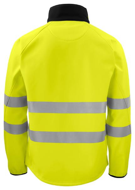 Softshelljakke Projob 6432 2Xl Hivis Gul
