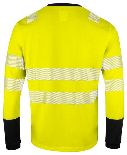Trøye Projob 6014 Xs Hivis Gul/Sort