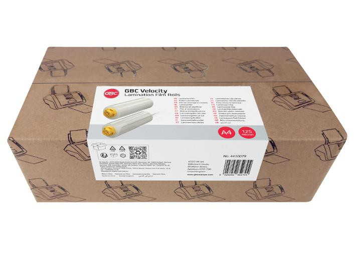Lamineringsfolie GBC Velocity 22,9m 125my