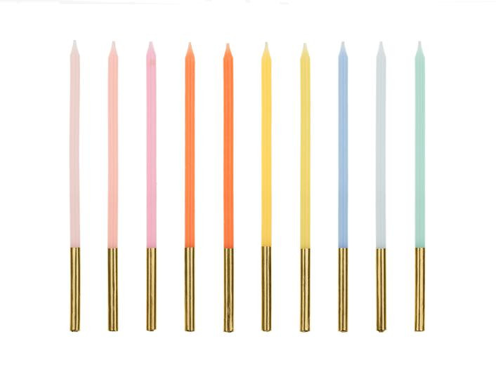 BildeKakelys 14Cm Assorterte Farger (10 stk)