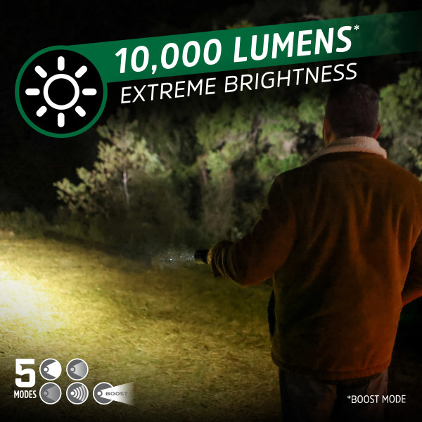 ENERGIZER Flashlight Tactical 10.000 Lumen