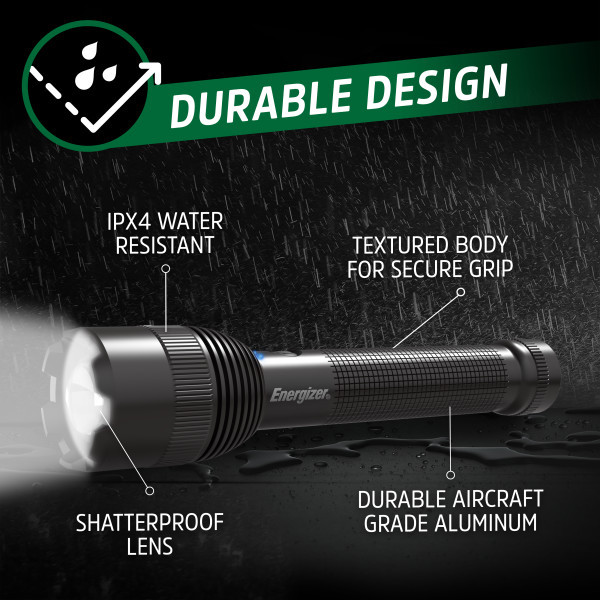 ENERGIZER Flashlight Tactical 10.000 Lumen