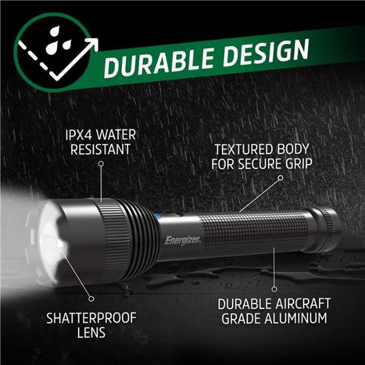 ENERGIZER Flashlight Tactical 10.000 Lumen