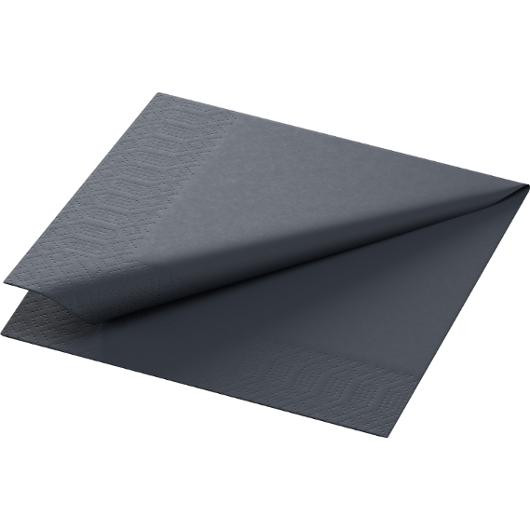 BildeServiett Duni 3L 24Cm Sort (250 stk/pk, 8 pakker)