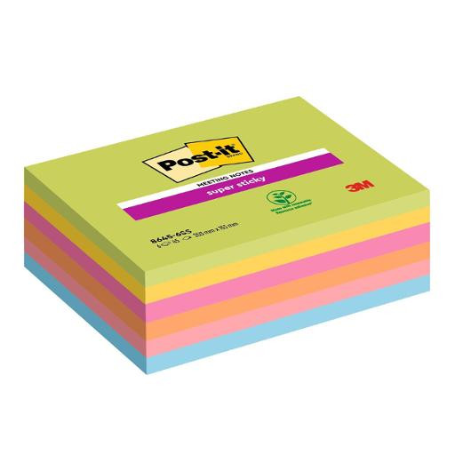 BildeNotatblokk Post-It 20X15Cm Ass (6 stk)