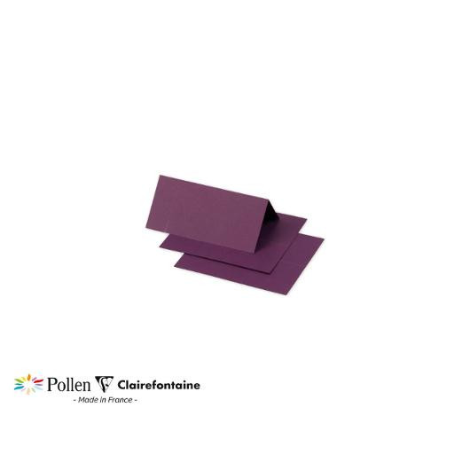 BildeBordkort Pollen 85X80Mm Mørk Lilla (25 stk)