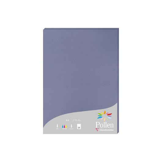 BildeArk Pollen 210G Blå (25 stk)