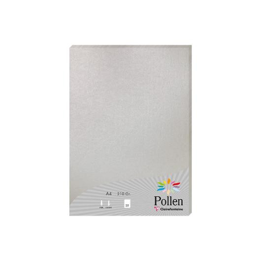 BildeArk Pollen 210G Sølv (25 stk)