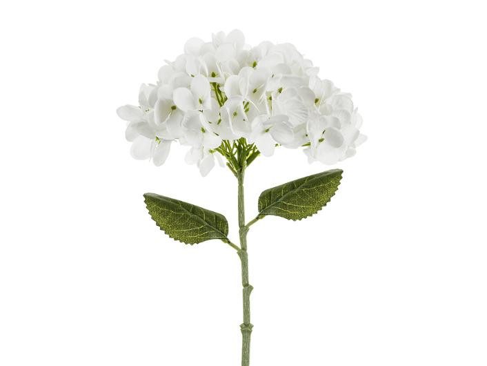 BildeKunstig Blomst Hortensia 35Cm Hvit