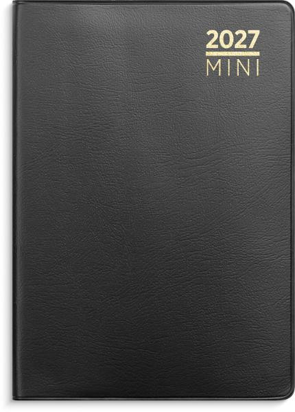BildeLommekalender Grieg Mini 2027 Plast Sort