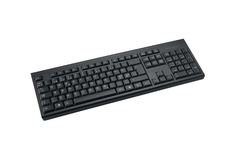 Kensington EQ Tastatur trdl. KB150S (Nordic)