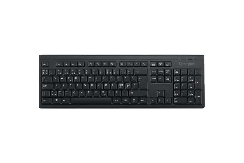 BildeKensington EQ Tastatur trdl. KB150S (Nordic)