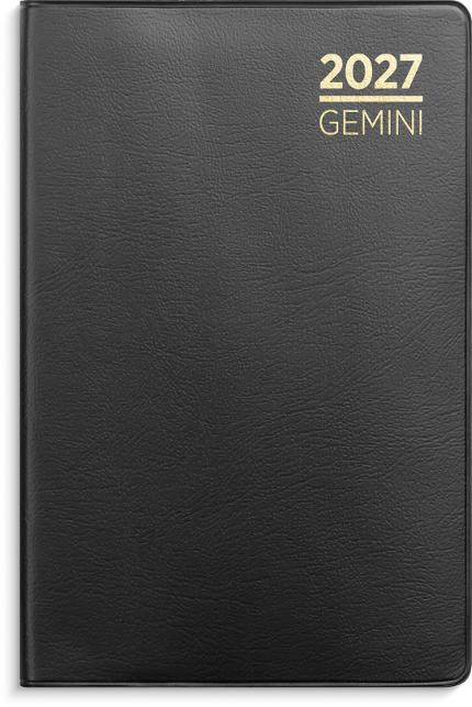 BildeLommekal Grieg Gemini 2027 Plast Sort