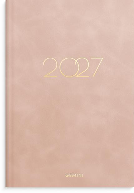 BildeLommekal Grieg Gemini 2027 Colore Rosa