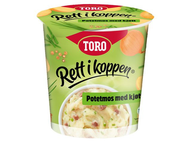 BildePotetmos M/Kjøtt Toro Rett I Koppen (11 stk)