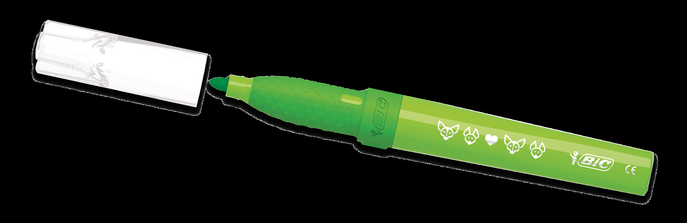 BIC Kids Comfort Jumbo tusjer 12 stk.