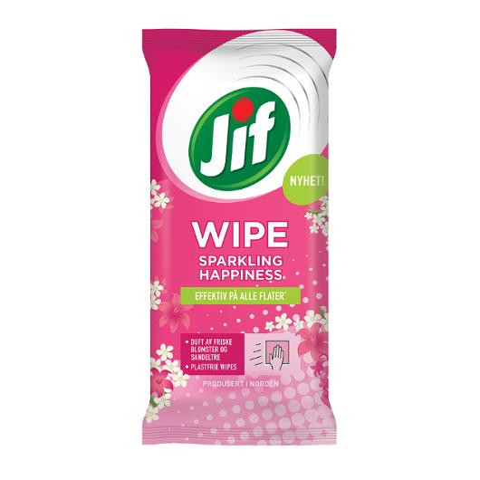 BildeWipes Jif Total Sparkling Happiness (30 stk)