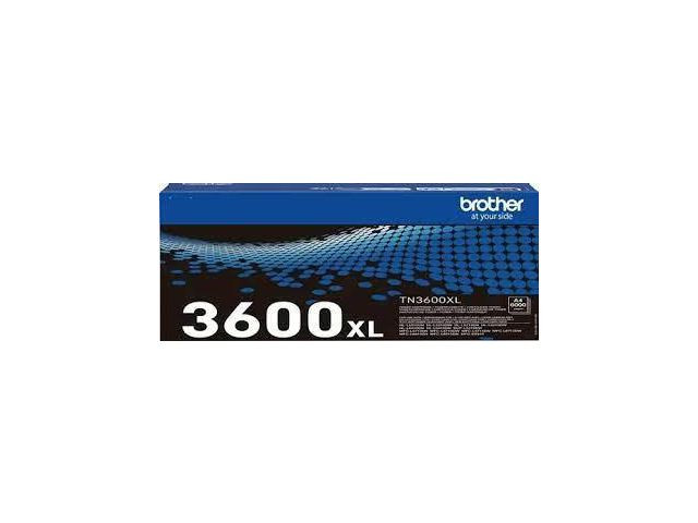 BildeToner TN-3600XL Sort Høykapasitet (6.000 sider)
