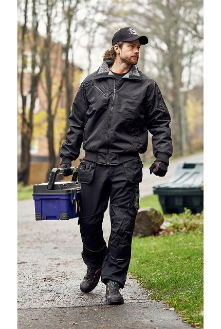 Vinterjakke Jobman Pilot Xl Sort