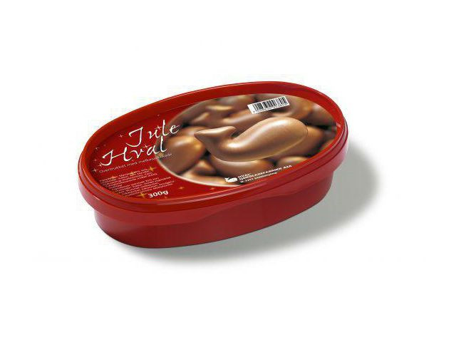 BildeSjokolade Hval Julehval 300G