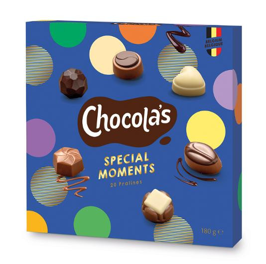 BildeKonfekt Chocolas Spesielle Øyeblikk 180G