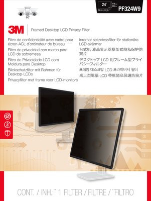 Bilde3M Privacy filter framed lightweight 23'' to 25'' WS (16:9)