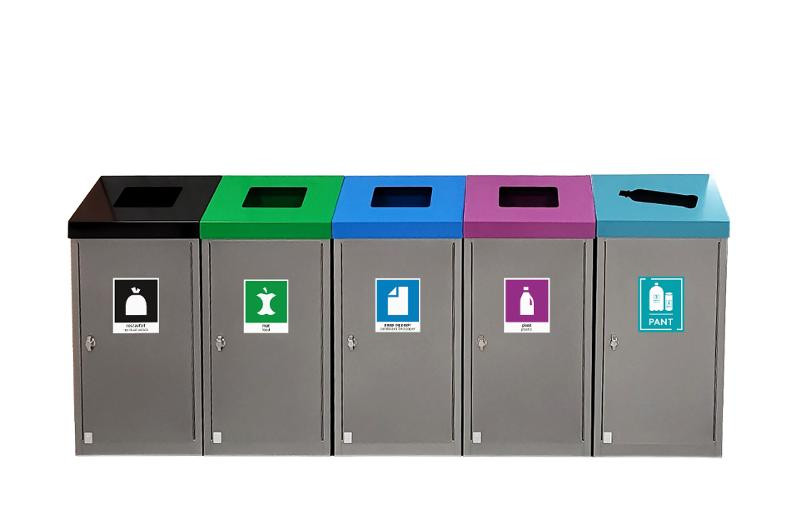 Avfallsbeholder Aursunden 60L Plast