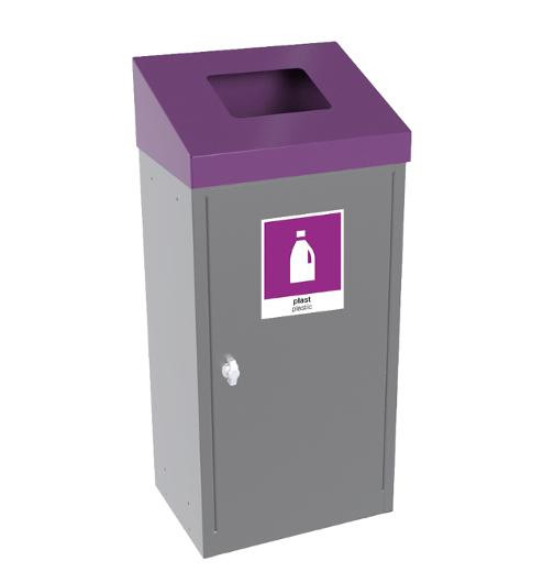 BildeAvfallsbeholder Aursunden 60L Plast