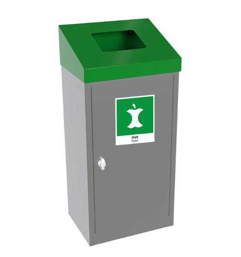 BildeAvfallsbeholder Aursunden 60L Mat