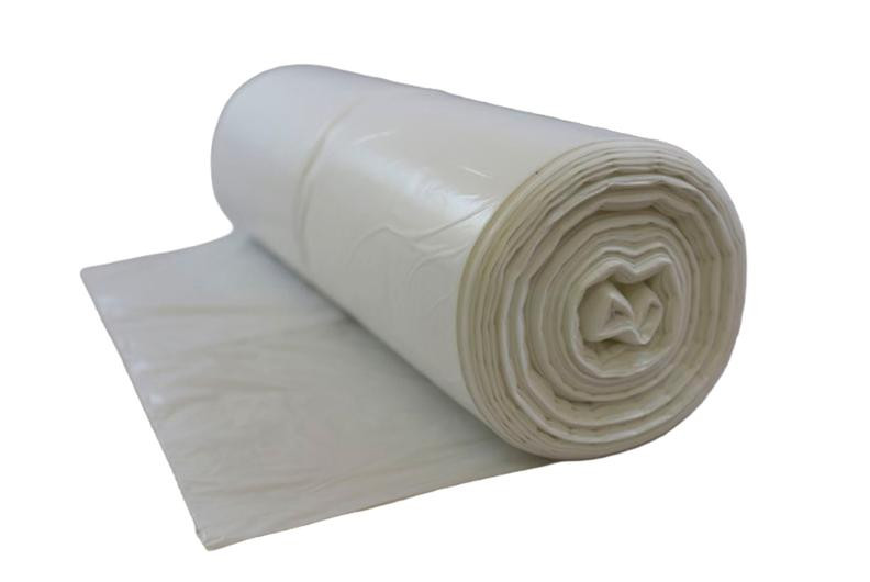 BildeAvfallssekk Ld 75X125 45My Transp. (25 stk/rull, 6 ruller)