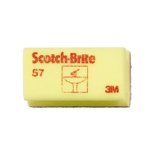 BildeSkuresvamp Scotch-Brite 57 75X130Mm Gul (10 stk)