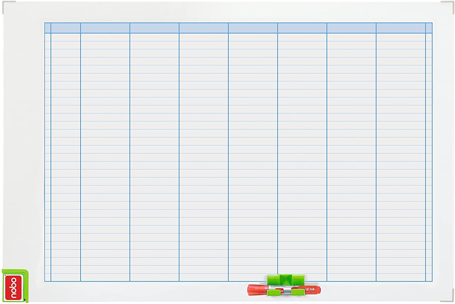 BildePlanleggingstavle uke magnetisk Nobo 60x90cm