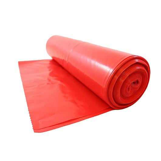 BildeAvfallssekk Ld-Pe 72X112Cm 60My Rød (20 stk/rull, 8 ruller)