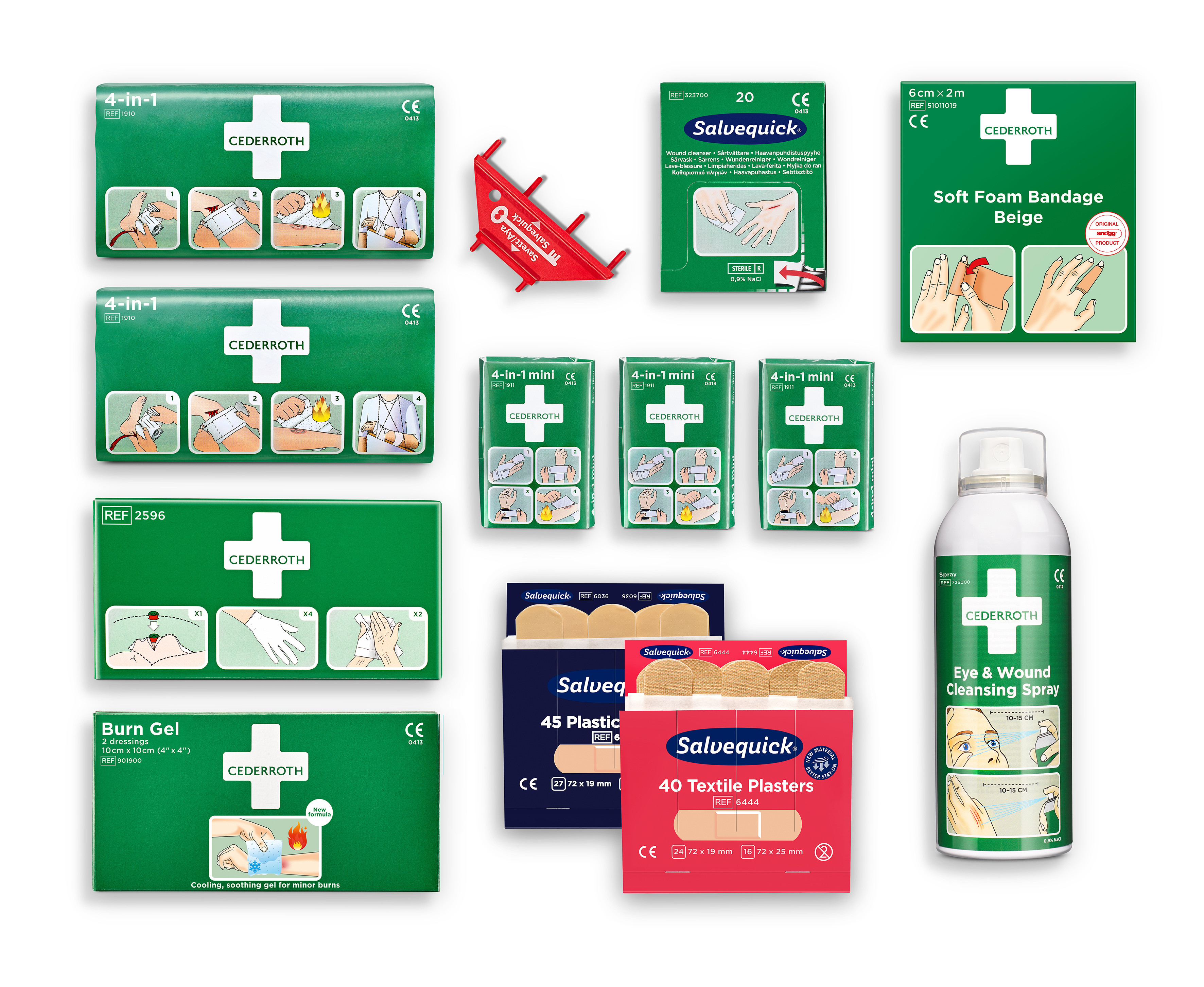 Refill Pack for the First Aid Station