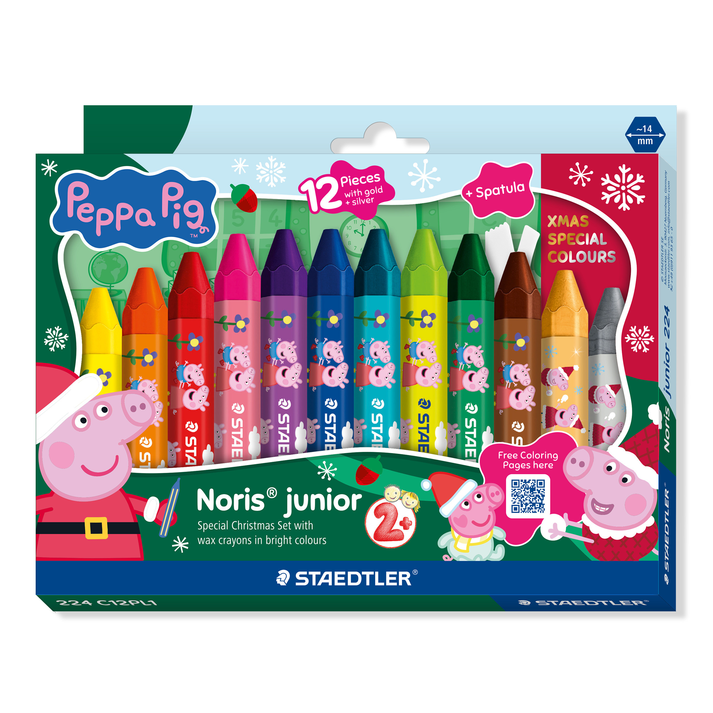 BildeSTAEDTLER Wax crayon Noris Junior Peppa Pig ass (12)