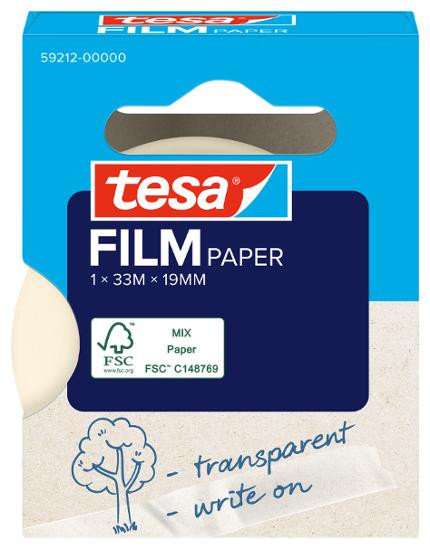 BildeTape Tesa Papir Transparent 19Mmx33M