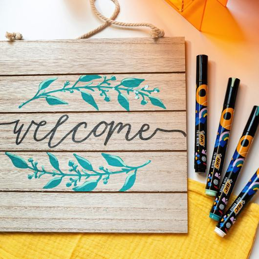 Paintmarker Bic Intensity M Hvit