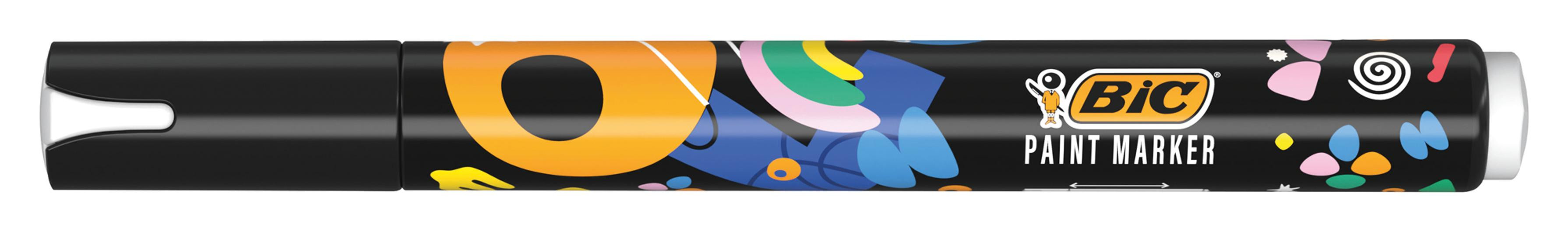Paintmarker Bic Intensity M Hvit
