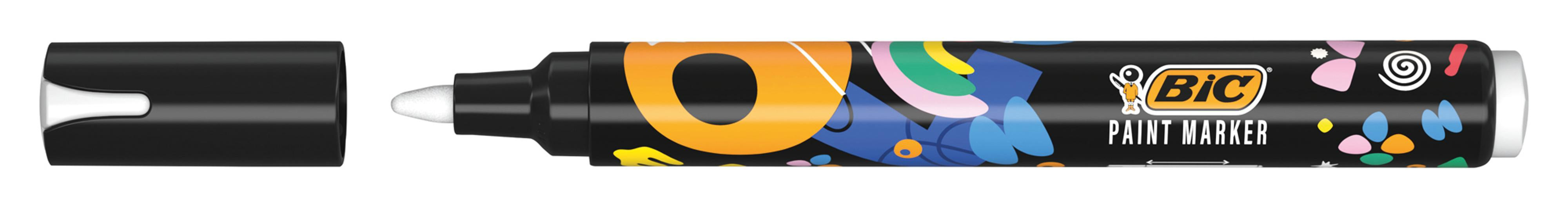 BildePaintmarker Bic Intensity M Hvit
