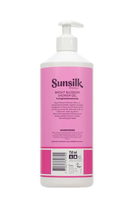 Dusjsåpe Sunsilk Bright Blossom 0,75L