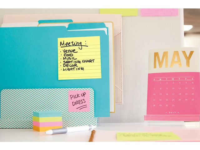 Post-It Notatblokk 102X152 660 Linj Gul (6 stk)